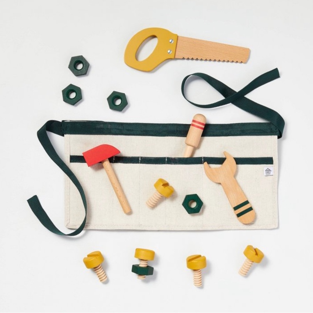 Hearth and Hand with Magnolia Toy Utility Belt and Tools